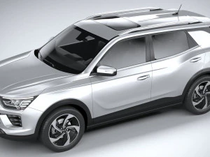 Ssangyong Korando 2020 3D Model
