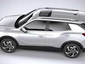 Ssangyong Korando 2020 3D मॉडल