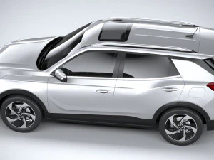 Ssangyong Korando 2020 3D Model
