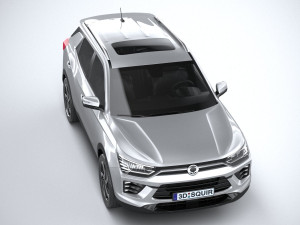 Ssangyong Korando 2020 3D मॉडल