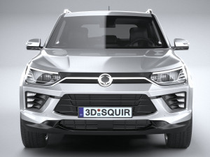 Ssangyong Korando 2020 3D मॉडल