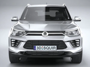 Ssangyong Korando 2020 3D Model