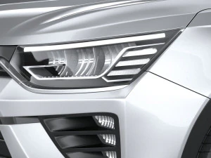 Ssangyong Korando 2020 3D Model
