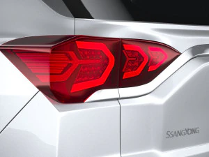 Ssangyong Korando 2020 3D Model