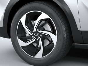 Ssangyong Korando 2020 3D मॉडल