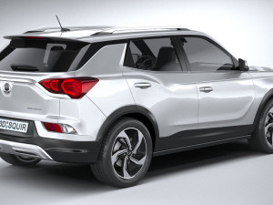 Ssangyong Korando 2020 3D मॉडल