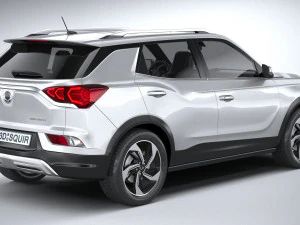 Ssangyong Korando 2020 3D Model