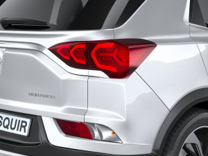 Ssangyong Korando 2020 3D मॉडल