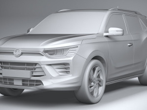 Ssangyong Korando 2020 3D मॉडल