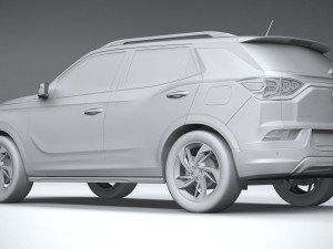 Ssangyong Korando 2020 3D मॉडल