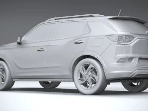 Ssangyong Korando 2020 3D Model