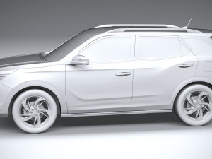 Ssangyong Korando 2020 3D मॉडल