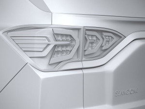 Ssangyong Korando 2020 3D मॉडल