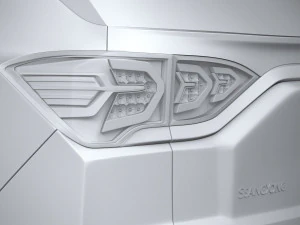 Ssangyong Korando 2020 3D Model