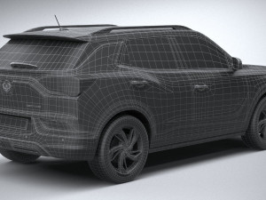 Ssangyong Korando 2020 3D मॉडल