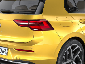 Volkswagen Golf 2020 3D Model