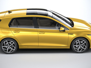 Volkswagen Golf 2020 3D Model
