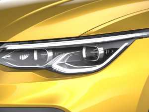 Volkswagen Golf 2020 3D Model