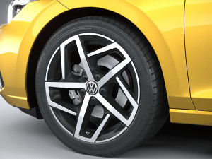 Volkswagen Golf 2020 3D Model