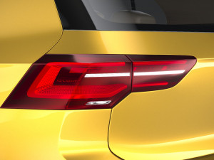 Volkswagen Golf 2020 3D Model