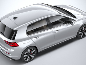 Volkswagen Golf GTE 5-door 2020 3D मॉडल