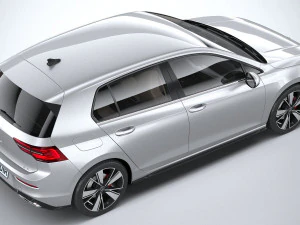 Volkswagen Golf GTE 5-door 2020 3D Model