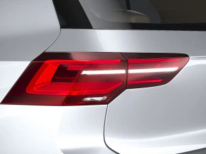 Volkswagen Golf GTE 5-door 2020 3D Model