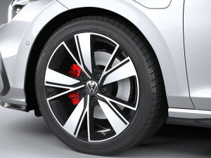 Volkswagen Golf GTE 5-door 2020 3D मॉडल