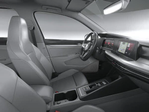 Volkswagen Golf GTE 5-door 2020 3D Model