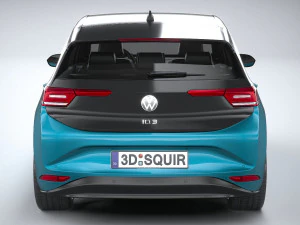 Volkswagen ID3 2020 3D Model