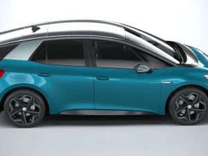 Volkswagen ID3 2020 3D Model