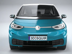 Volkswagen ID3 2020 3D Model
