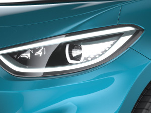 Volkswagen ID3 2020 3Dモデル