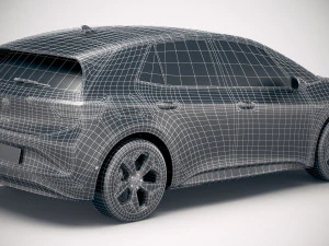 Volkswagen ID3 2020 3D Model