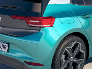 Volkswagen ID3 2020 vray 3D Model