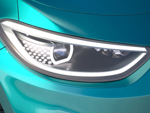 Volkswagen ID3 2020 vray Modelo 3D