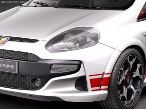 Fiat Punto Abarth 2011 Modello 3D