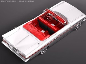 Chevrolet Impala Convertible 1959 Modèle 3D