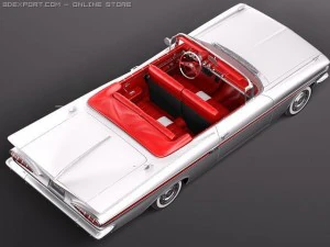 Chevrolet Impala Convertible 1959 3D Model