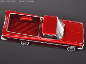 Chevrolet El Camino 1959 3D Model