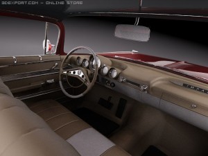 Chevrolet El Camino 1959 3D Model
