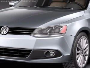 Volkswagen Jetta 2011 3D Model