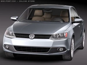 Volkswagen Jetta 2011 3D Model