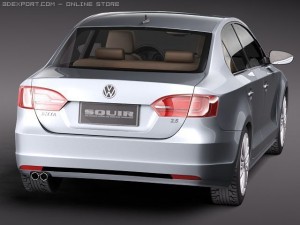 Volkswagen Jetta 2011 Modèle 3D
