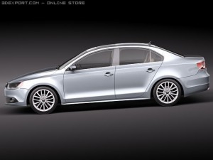 Volkswagen Jetta 2011 Modèle 3D