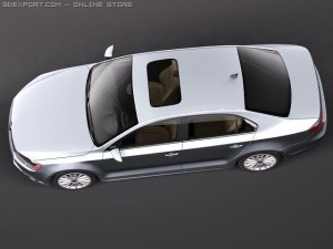 Volkswagen Jetta 2011 Modèle 3D
