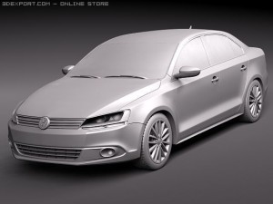 Volkswagen Jetta 2011 Modèle 3D