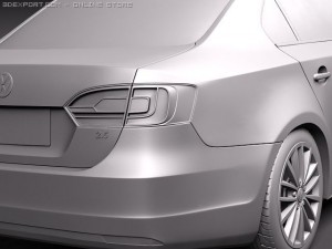 Volkswagen Jetta 2011 Modèle 3D