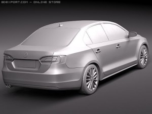Volkswagen Jetta 2011 Modèle 3D