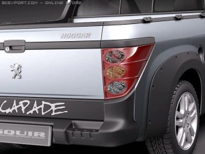 Peugeot Hoggar Truck 2011 3D Model